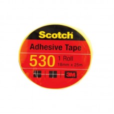 3M Scotch 530 Tape 18mmx25m (1" core)