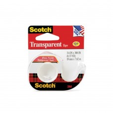 3M 157S Transparent Tape 19mm x 7.62m