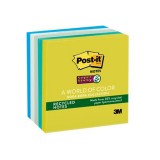 3M 654-5SS Post-It MK 3" x 3" Super Sticky - Bora-Bora
