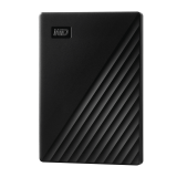 WD Western Digital My Passport 4TB Slim Portable External Hard Disk USB 3.0 With WD Backup Software & Password Protection - Black