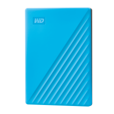 WD Western Digital My Passport 1TB Slim Portable External Hard Disk USB 3.0 With WD Backup Software & Password Protection - Blue