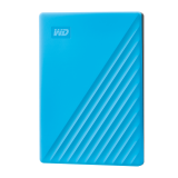 WD Western Digital My Passport 2TB Slim Portable External Hard Disk USB 3.0 With WD Backup Software & Password Protection - Blue