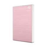 Seagate 2TB (Rose Gold) Backup Plus Slim Aluminium Portable External Hard Disk Drive