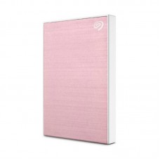 Seagate 2TB (Rose Gold) Backup Plus Slim Aluminium Portable External Hard Disk Drive