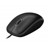 Logitech B100 Durable And Reliable Optical USB Mouse - Black