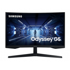 Samsung 27" 144HZ 1MS WQHD Free Sync Curved Va Odyssey G5 Gaming Monitor - LC27G55TQWEXXM