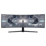 Samsung 49" Dual QHD Resolution with 1000R curvature, QLED, HDR1000, 240Hz refresh rate, G-Sync compatibles and FreeSync Premium Pro Gaming Monitor