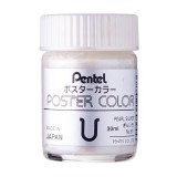 Pentel Poster Color U Pearl Silver 30ml (No.91)