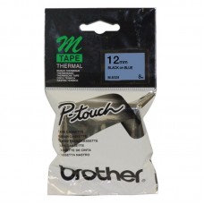 Brother M-K531 Black on Blue 12mm Tape 