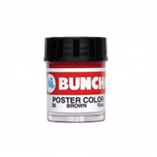 Buncho PC15CC Poster Color 26 Brown - 6/Box