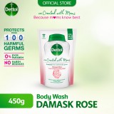 Dettol Co-Created with Mom Rose Shower Gel Refill Pack - 450g