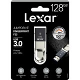 Lexar F35 Jumpdrive 128GB Fingerprint USB 3.0 Flash Drive (up to 150MB/s read)
