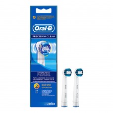 Oral-B Precision Clean Rechargeable Electric Toothbrush Replacement Brush Heads by Braun Refill 2s