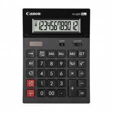 Canon AS-2200 Tilt Display ARC Design Desktop 12 Digits Calculator