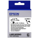 Epson Black on White, Heat Shrink, DIA.1(Item No:EPS LK-6WBA11)
