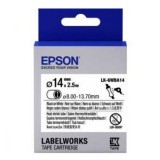Epson Black on White, Heat Shrink, DIA.1(Item No:EPS LK-6WBA14)