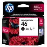 HP 46 Black Ink Cartridge (CZ637AA)