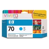 HP 70 130-ml Cyan Ink Cartridge (C9452A)
