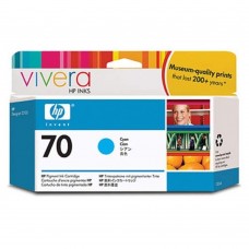 HP 70 130-ml Cyan Ink Cartridge (C9452A)