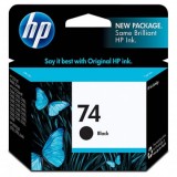 HP 74 BLACK INK
