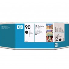 HP 90 DesignJet Ink Cartridge 400-ml - Black (C5058A)
