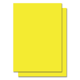 FLUORESCENT COLOUR STICKER YELLOW