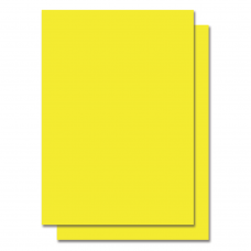 FLUORESCENT COLOUR STICKER YELLOW