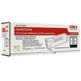 OKI C5650 C5750 Black Toner Cartridge (43865712)
