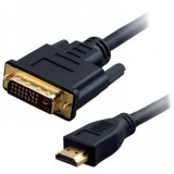 HDMI (M) TO DVI 24+1 (M) CABLE 1.8M