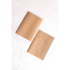Brown Minutes File - 100pcs