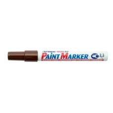 Artline 400XF Paint Marker Pen - 2.3mm Bullet Nib - Chocalate