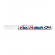 Artline 400XF Paint Marker Pen - 2.3mm Bullet Nib - White