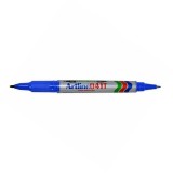 Artline EK041T Twin Permanent Marker 0.4&1.0mm - Blue