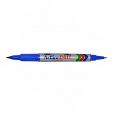 Artline EK041T Twin Permanent Marker 0.4&1.0mm - Blue