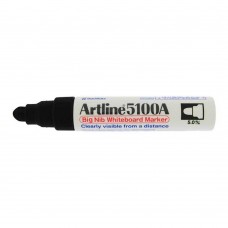 Artline 5100A whiteboard Big nib marker 5mm - Black