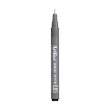 Artline Black Drawing System Pen 0.05mm (EK-2305)