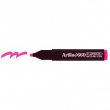 Artline 660 Highlighter EK660 - Fluorescent Pink (Item No: A10-14 ART660PK) A1R3B19
