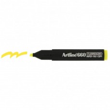 Artline 660 Highlighter EK660 - Fluorescent Yellow