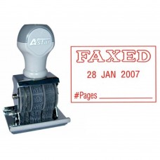 ASTAR Date and Faxed Stamp D-4F