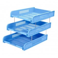 CBE 8012-3 ABS DOCUMENTARY TRAY-BLUE