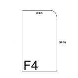 CBE 1466F L-Shape PVC Document Holder (F4)