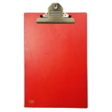 CBE 1496 PVC Jumbo-Clip Board (FC) RED