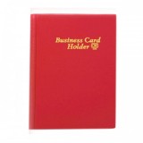 CBE 320E PVC Name Card Holder-Red