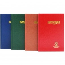 Campap CA3101 A6 SHORT HARD COVER BOOK 120P 