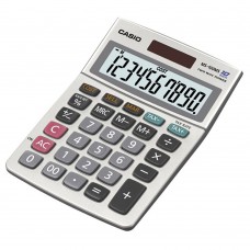 Casio Calculator - 10 Digits, Solar & Battery, Cost/Sell/Margin, Tax Calculation (MS-100MS)