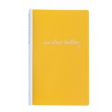 East-File Refillable Clear Holder 359A - A4 Size - Yellow