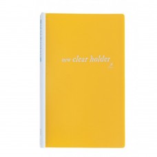 East-File Refillable Clear Holder 359A - A4 Size - Yellow