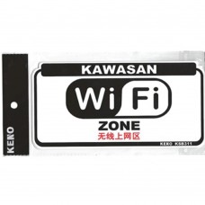 KENO Plastic Notice Sign â WiFi ZONE