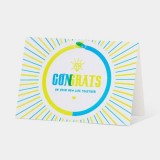 Letterpress Card - Congrats On Your New Life Together