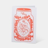 Letterpress Card - Hacks